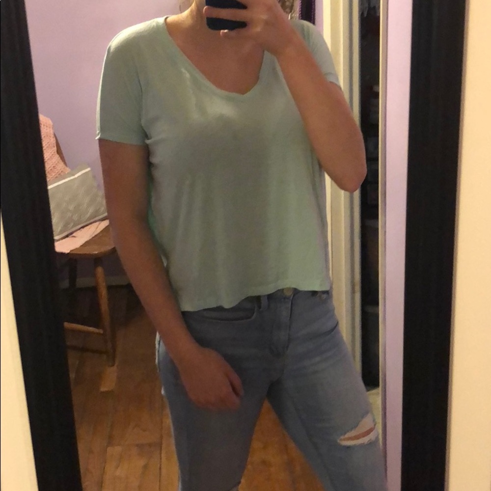 V-Neck Cotton Top